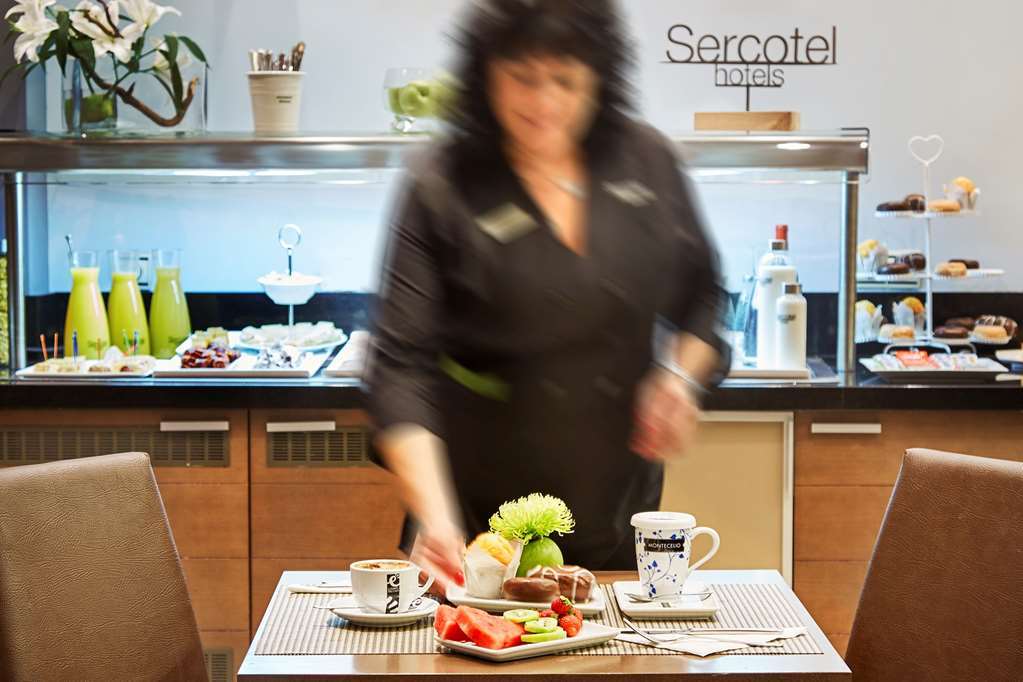 Hotel Sercotel Portales Logroño Étterem fotó
